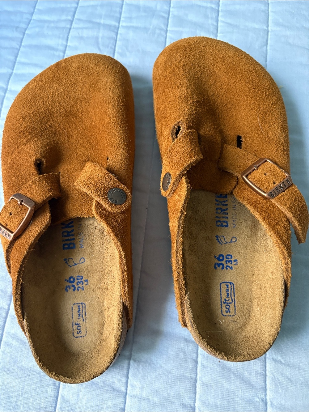 Women's Birkenstock Suede Sandal, 36 - Picture 3 of 6